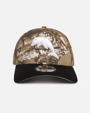 New Era The Dolphins 'NRL Real Tree' 9FORTY A-Frame Snapback Real Tree Camo