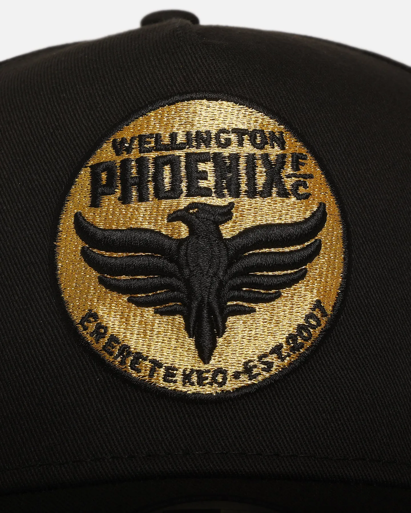New Era Wellington Phoenix FC 'A-League Exculsive' 9FORTY A-Frame Snapback Black/Gold