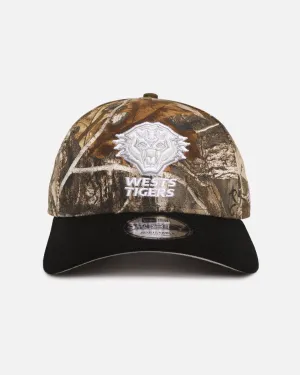 New Era Wests Tigers 'NRL Real Tree' 9FORTY A-Frame Snapback Real Tree Camo