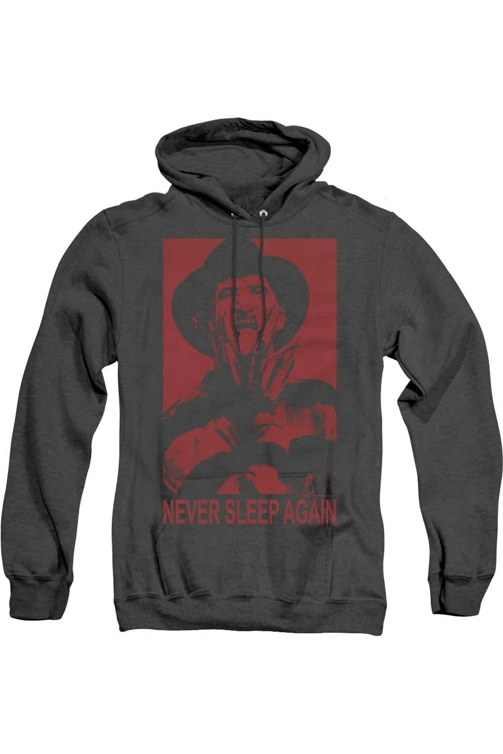 Nightmare On Elm Street Never Sleep Again Adult Heather Hoodie / Hooded Sweatshirt