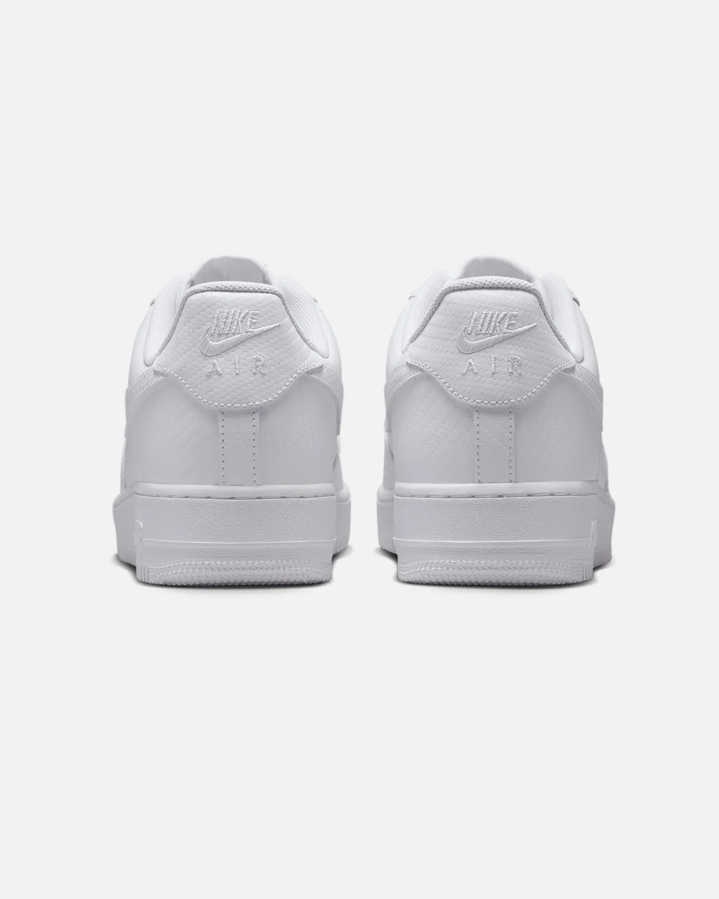 Nike Air Force 1 '07 Texture "Carbon Fibre" White/White