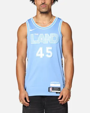 Nike Donovan Mitchell Cleveland Cavaliers #45 City Edition 2024/25 Nike Dri-Fit NBA Swingman Jersey Valor Blue