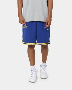Nike Golden State Warriors Courtside Nike Dri-FIT NBA Shorts Rush Blue