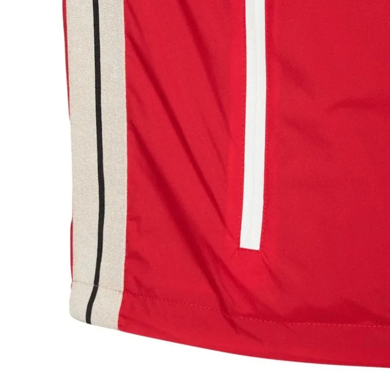 Palm Angels Red Nylon Track Gilet