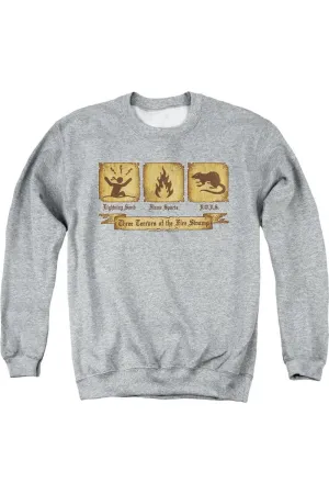 Princess Bride Three Terrors Adult Crewneck Sweatshirt
