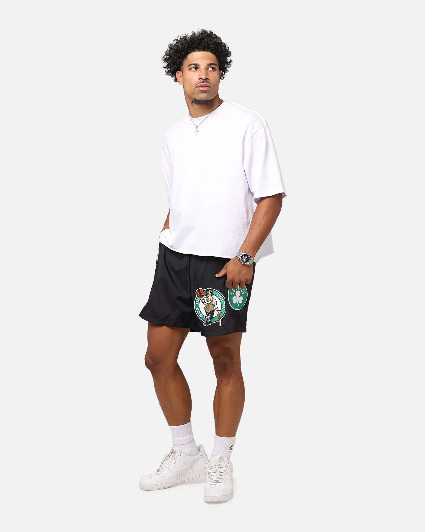Pro Standard Boston Celtics Classic Woven Shorts Black