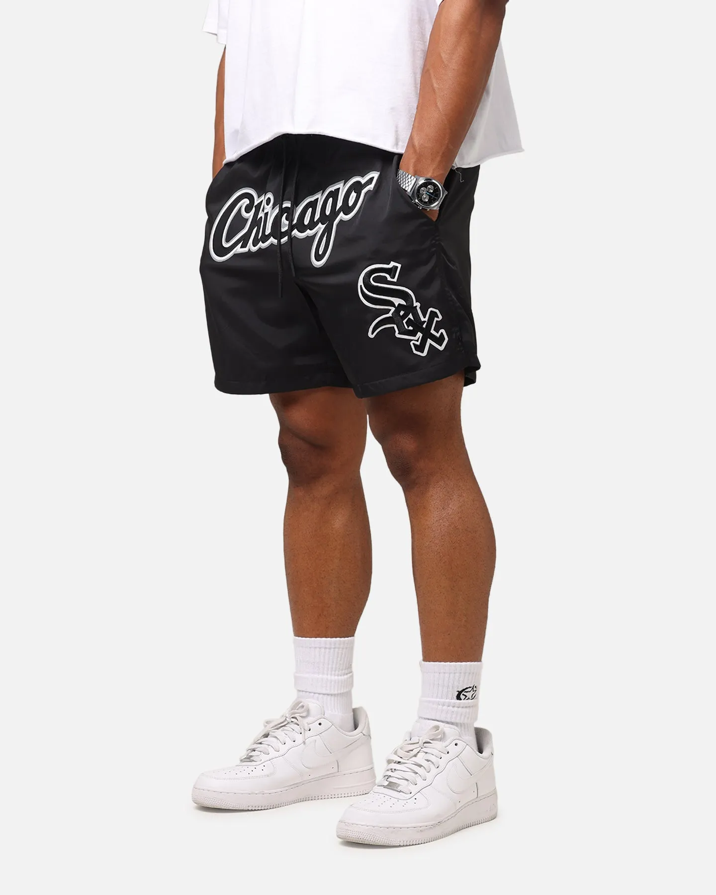 Pro Standard Chicago White Sox Classic Woven Shorts Black