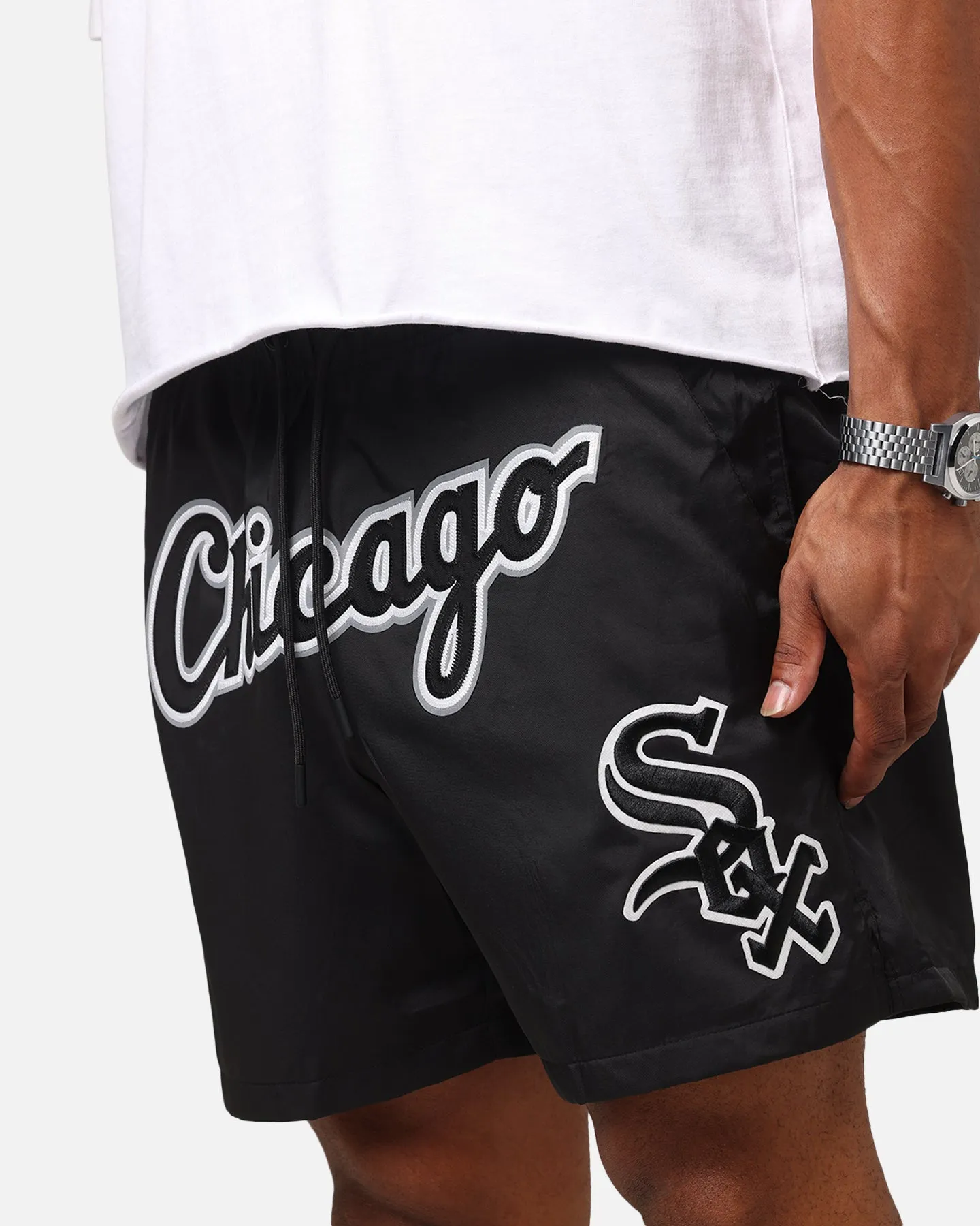 Pro Standard Chicago White Sox Classic Woven Shorts Black