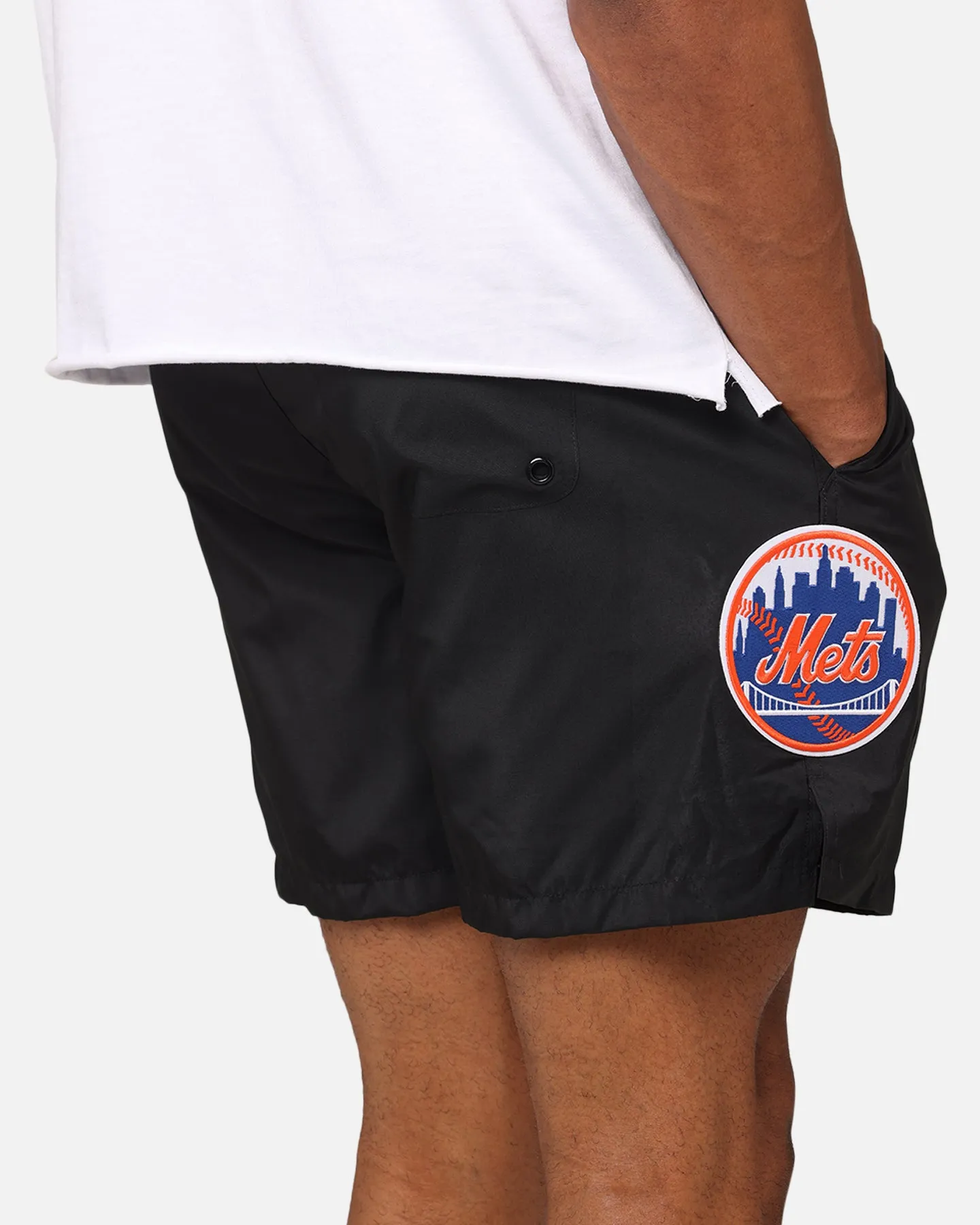 Pro Standard New York Mets Classic Woven Shorts Black
