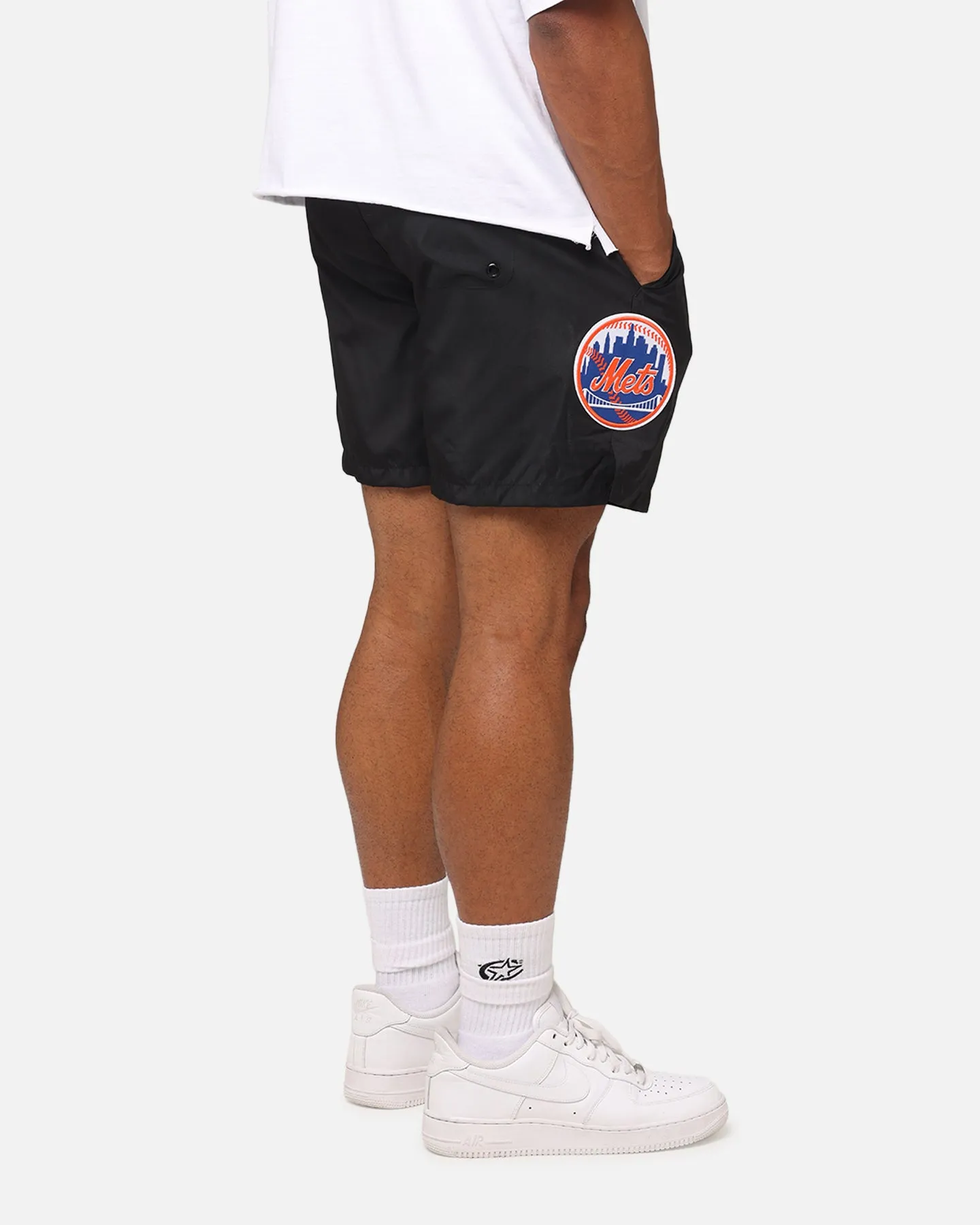 Pro Standard New York Mets Classic Woven Shorts Black