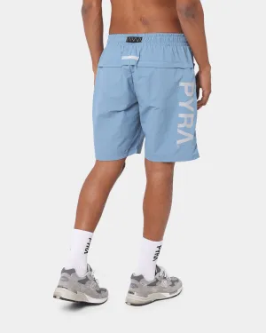 PYRA Future Nylon Shorts Blue