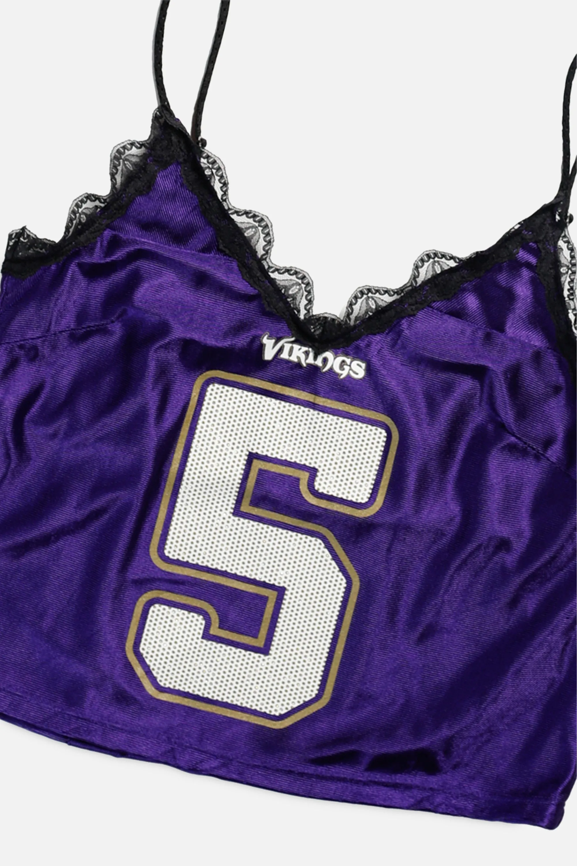 Rework Minnesota Vikings Lace Tank - M