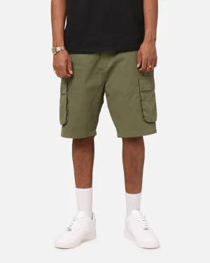 S Double Cargo Work Shorts Forest