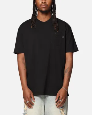 S Double Pocket T-Shirt Washed Black