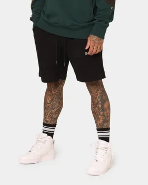 Saint Morta Syndicate Cargo Shorts Black