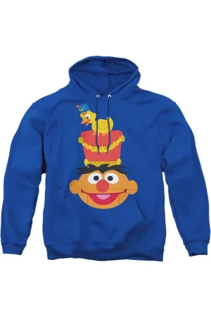 Sesame Street Christmas Nutcracker Ernie Adult Pull Over Hoodie