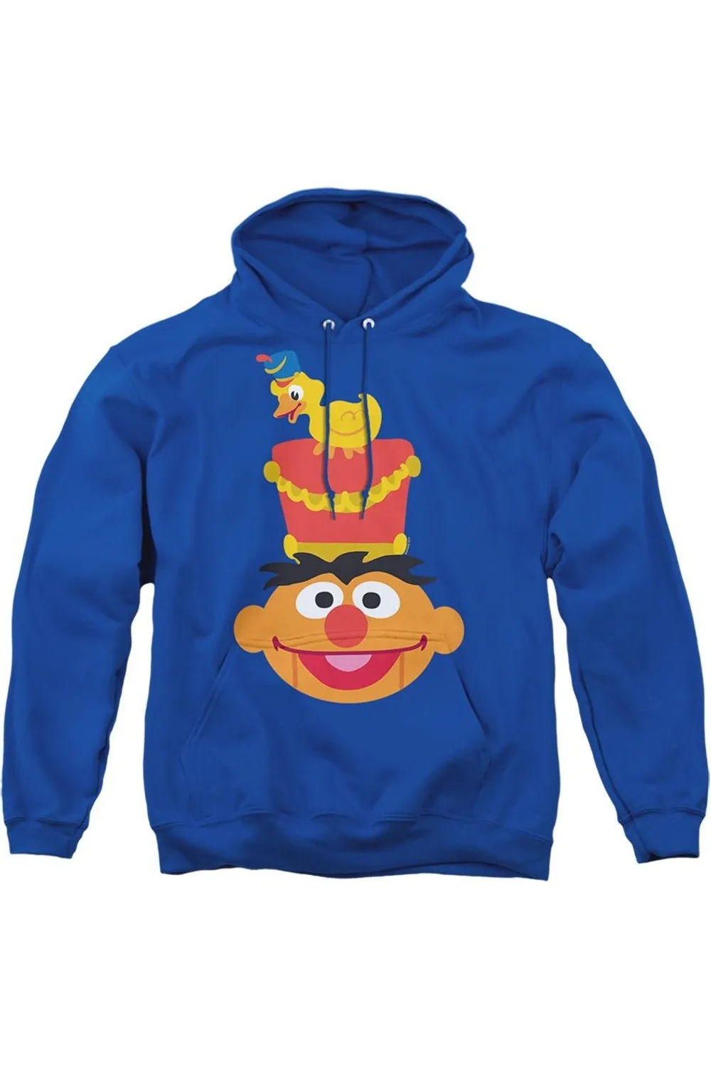 Sesame Street Christmas Nutcracker Ernie Adult Pull Over Hoodie