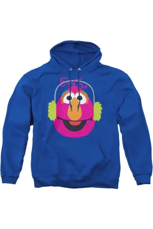 Sesame Street Christmas Nutcracker Telly Monster Adult Pull Over Hoodie