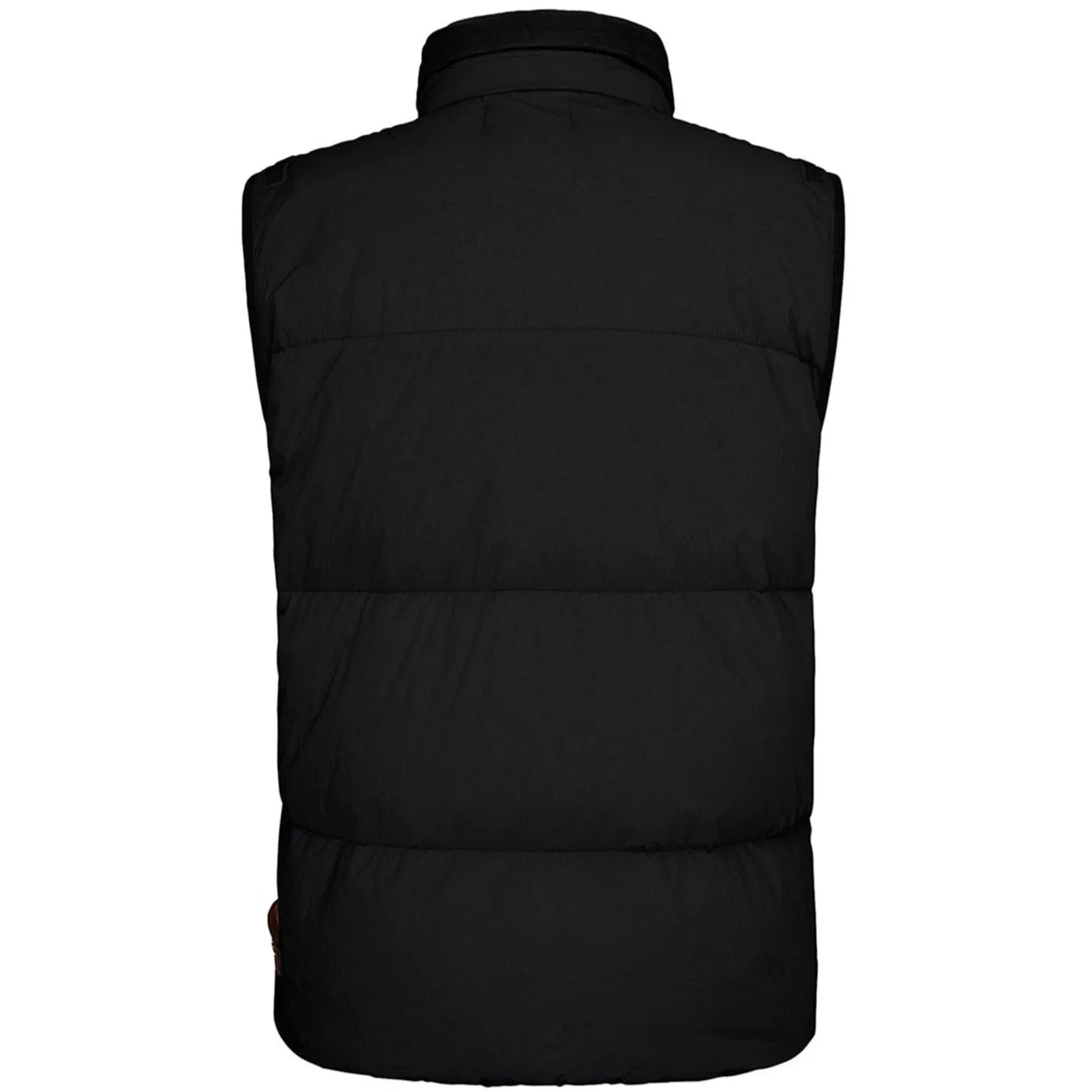 Stone Island Black Crinkle Reps Bodywarmer
