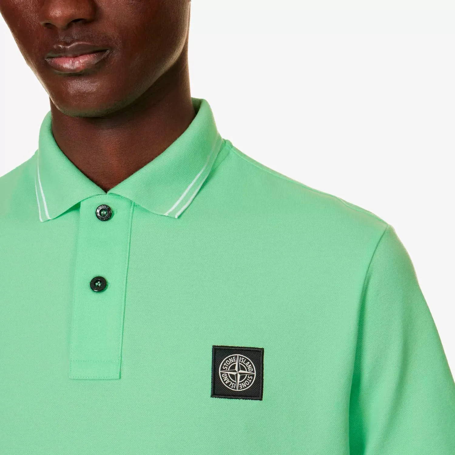 Stone Island Slim Fit Short Sleeved Polo Shirt