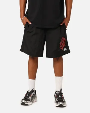 St??ssy Dragon Nylon Shorts Black