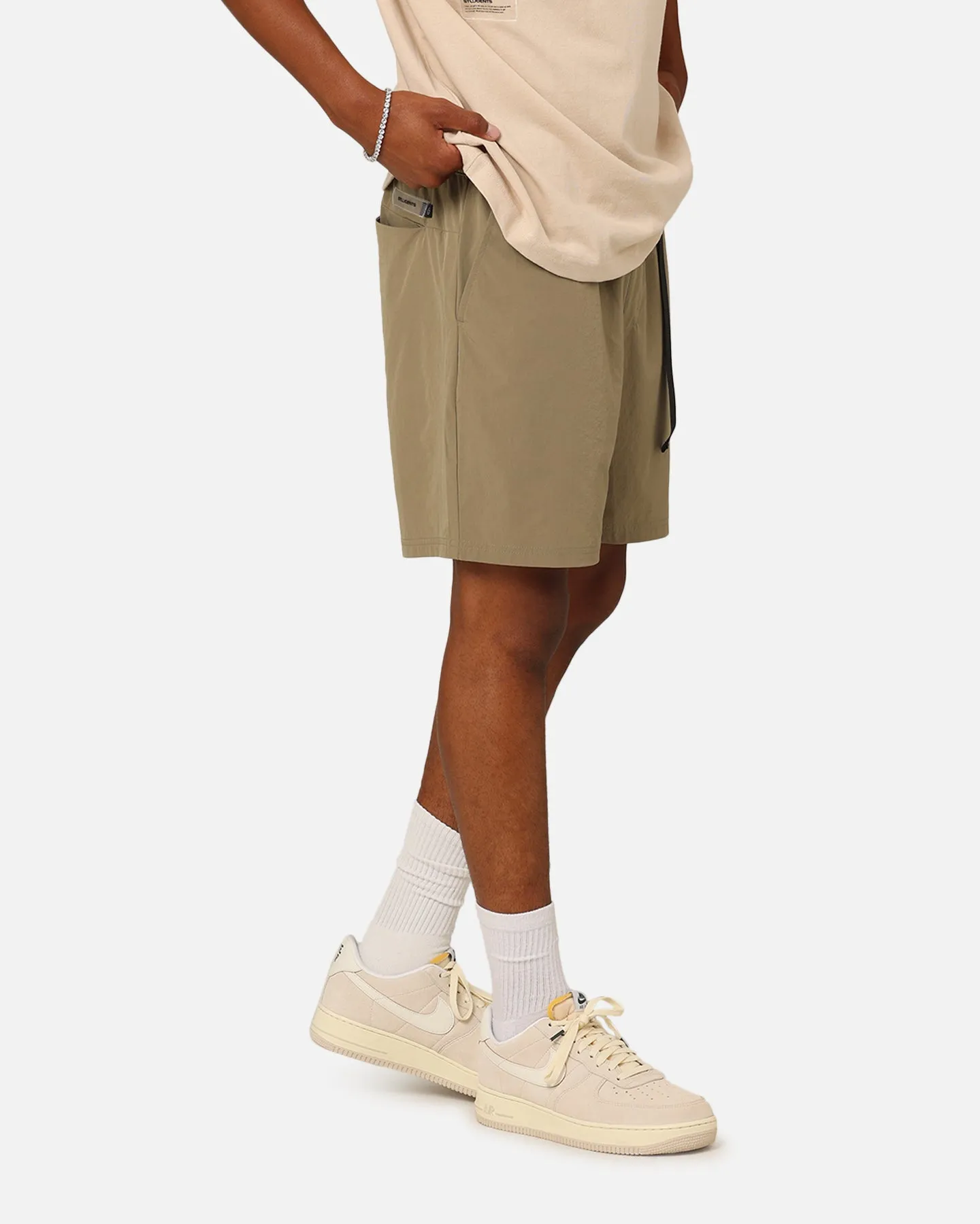 Students Golf Caldwell Nylon Shorts Kelp