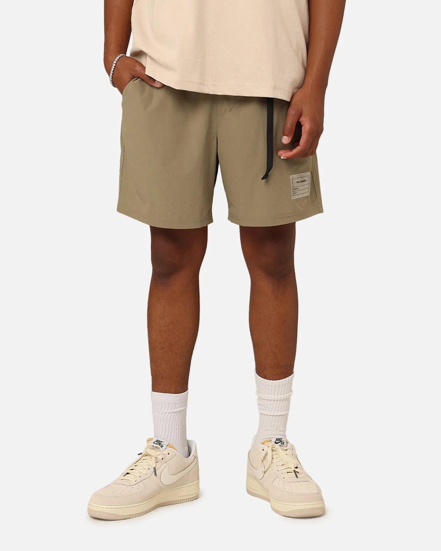 Students Golf Caldwell Nylon Shorts Kelp