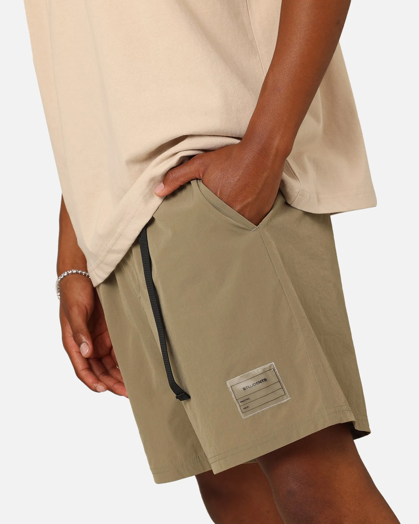 Students Golf Caldwell Nylon Shorts Kelp