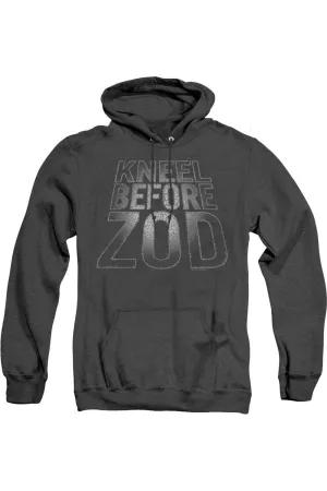 Superman Before Zod Adult Heather Hoodie / Hooded Sweatshirt