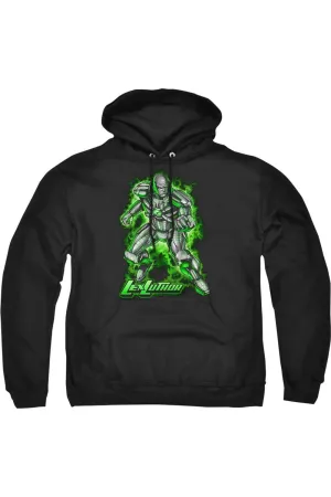 Superman Kryptonite Powered Adult Pull Over Hoodie / Hooded Sweatshirt