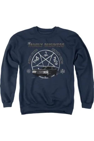 Supernatural Saving People And Hunting Adult Crewneck Sweatshirt