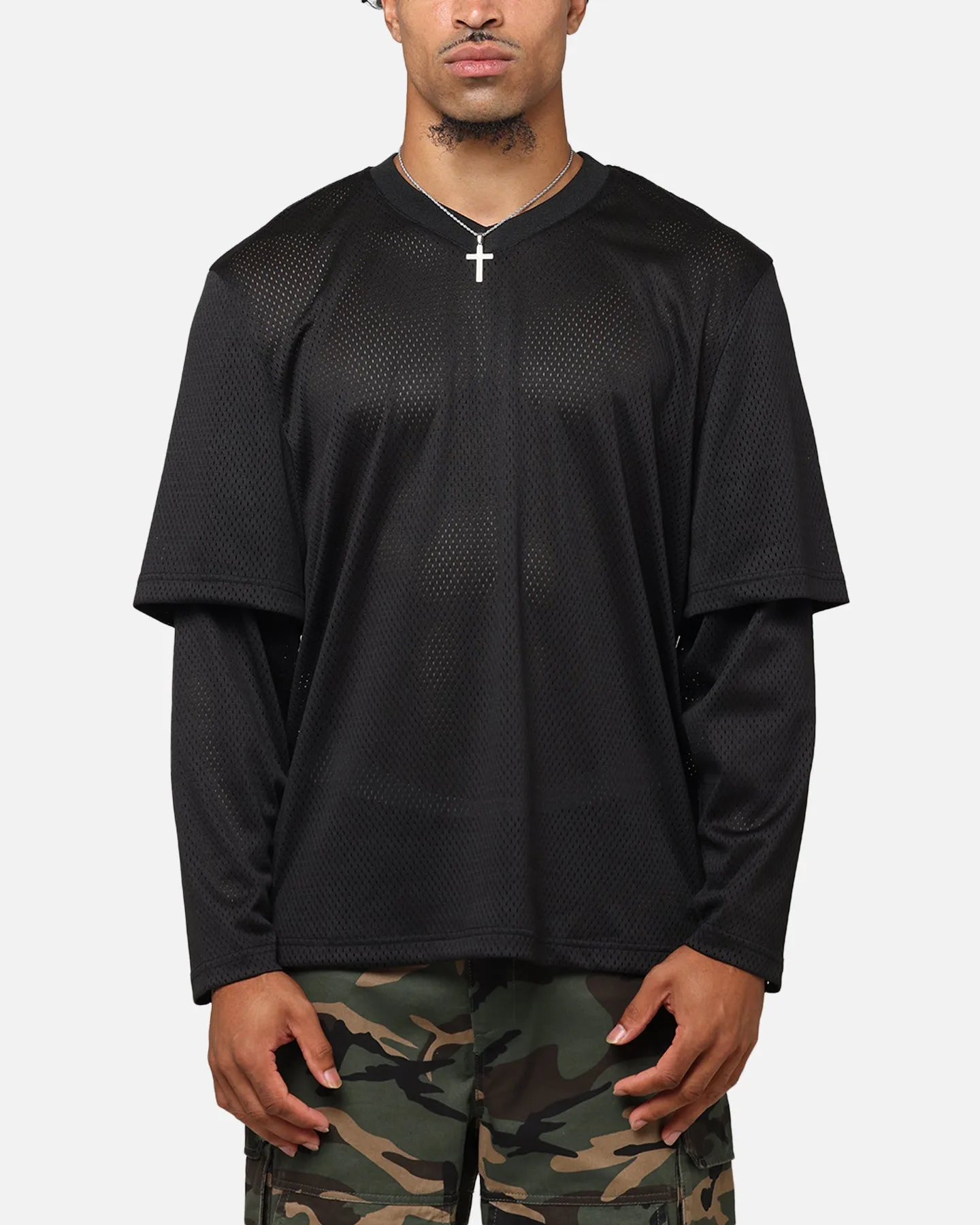 The Anti Order Midnight Layered Jersey Black