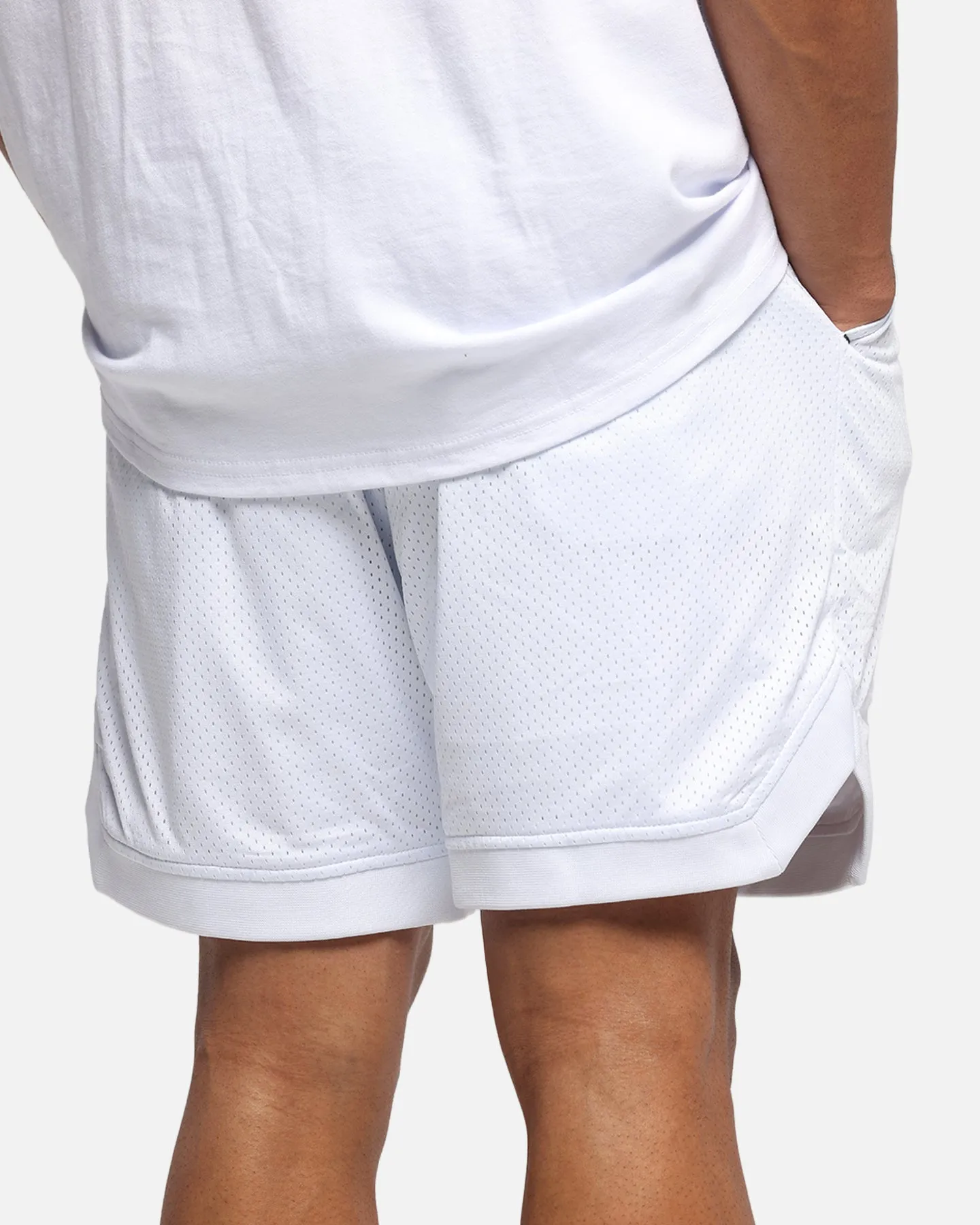 The Anti Order Post Season Basketball Shorts White/Black