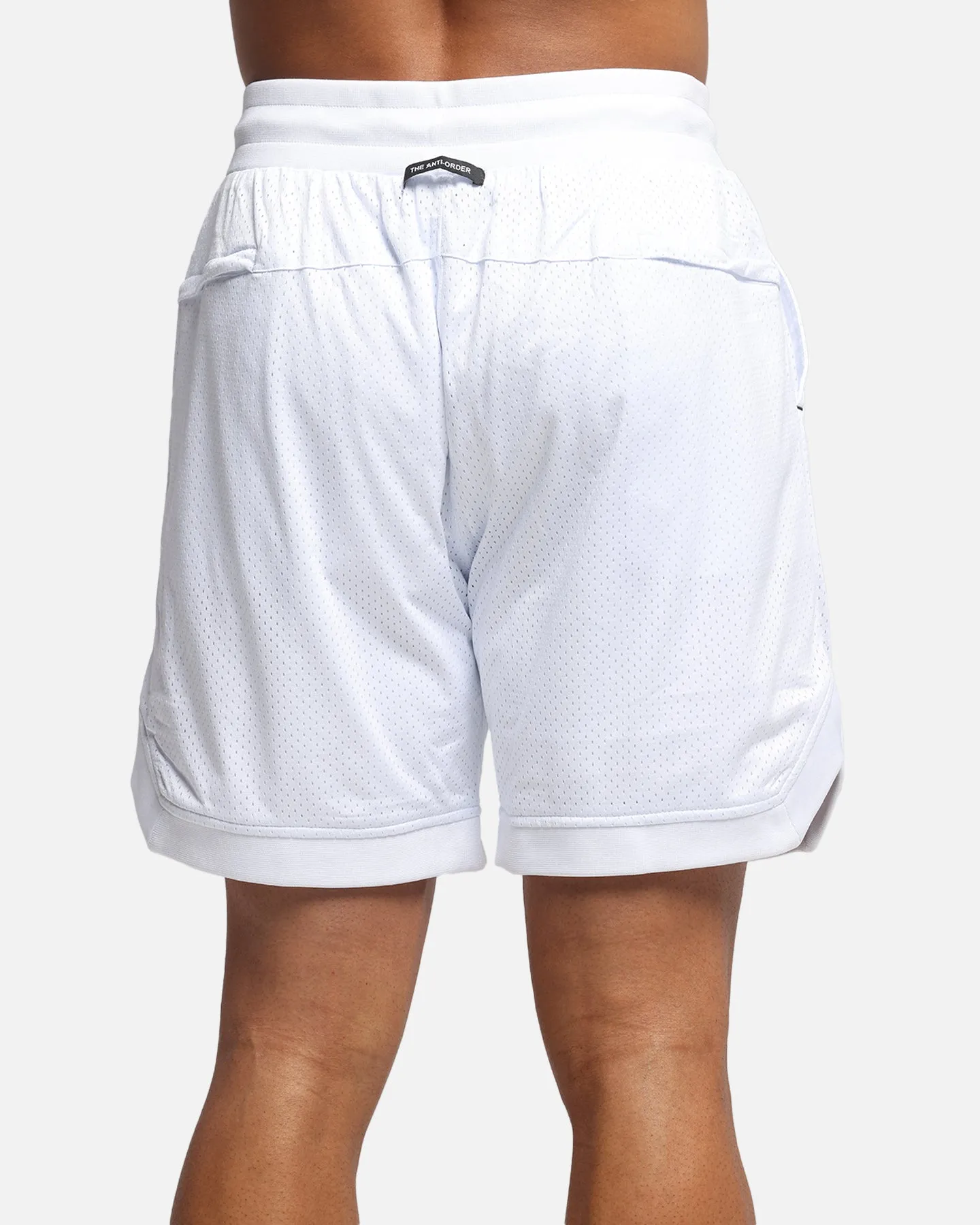 The Anti Order Post Season Basketball Shorts White/Black