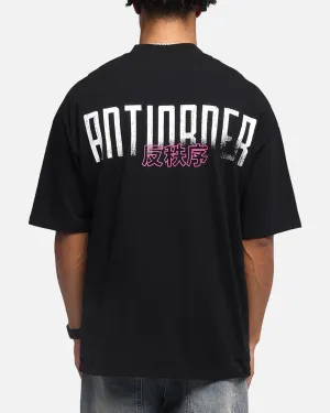 The Anti Order Ryuken Mock Neck T-Shirt Black