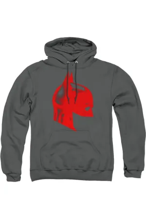 The Batman Face Mask Adult Pull Over Hoodie / Hooded Sweatshirt