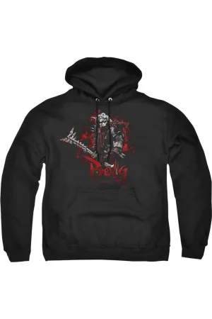 The Hobbit Bolg Adult Pull Over Hoodie / Hooded Sweatshirt