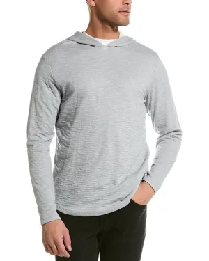Vince Double Face Hooded Shirt
