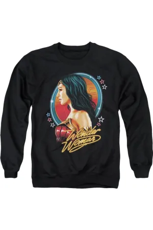 Wonder Woman 84 Warrior 84 Adult Crewneck Sweatshirt