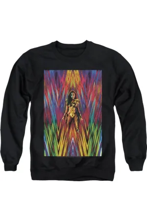 Wonder Woman 84 Ww84 Poster Adult Crewneck Sweatshirt