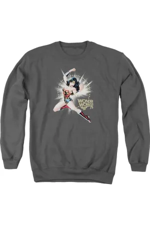 Wonder Woman Ww75 The Bracelets Of Submission Adult Crewneck Sweatshirt