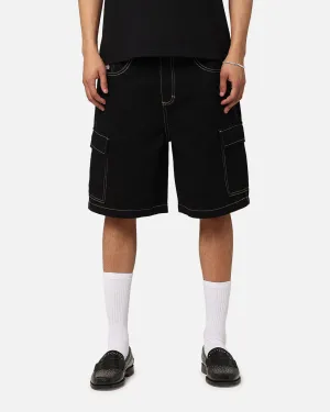 X-Large Bull Denim 91 Cargo Short Black Denim