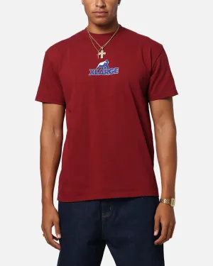 X-Large Climb T-Shirt Burgundy