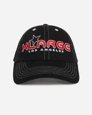 X-Large XL Star Low Pro Trucker Snapback Black