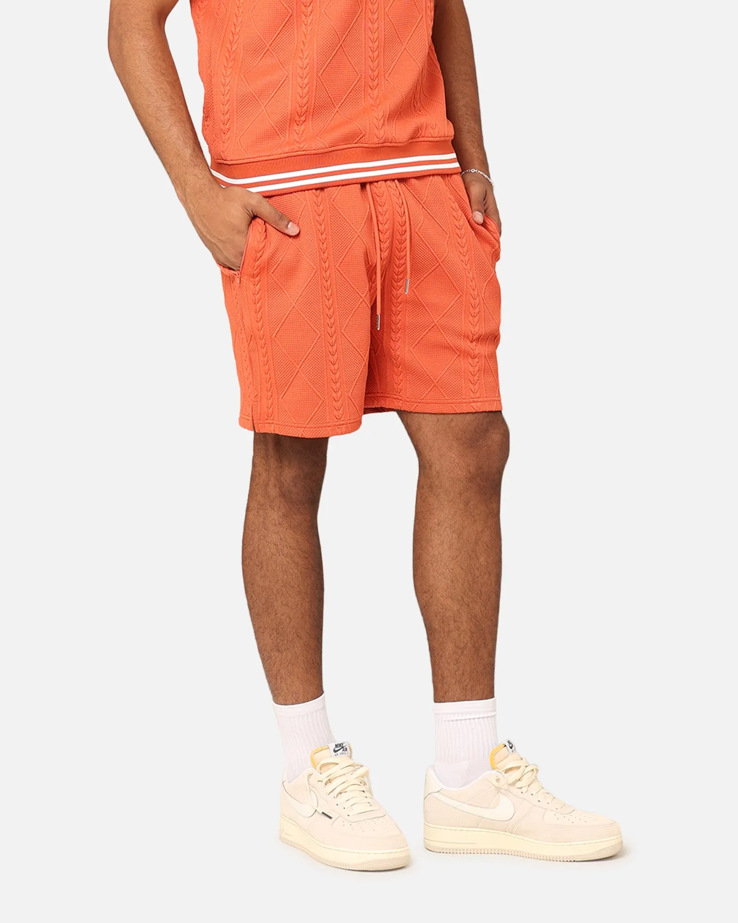 XXIII Danny Knit Shorts Bright Red