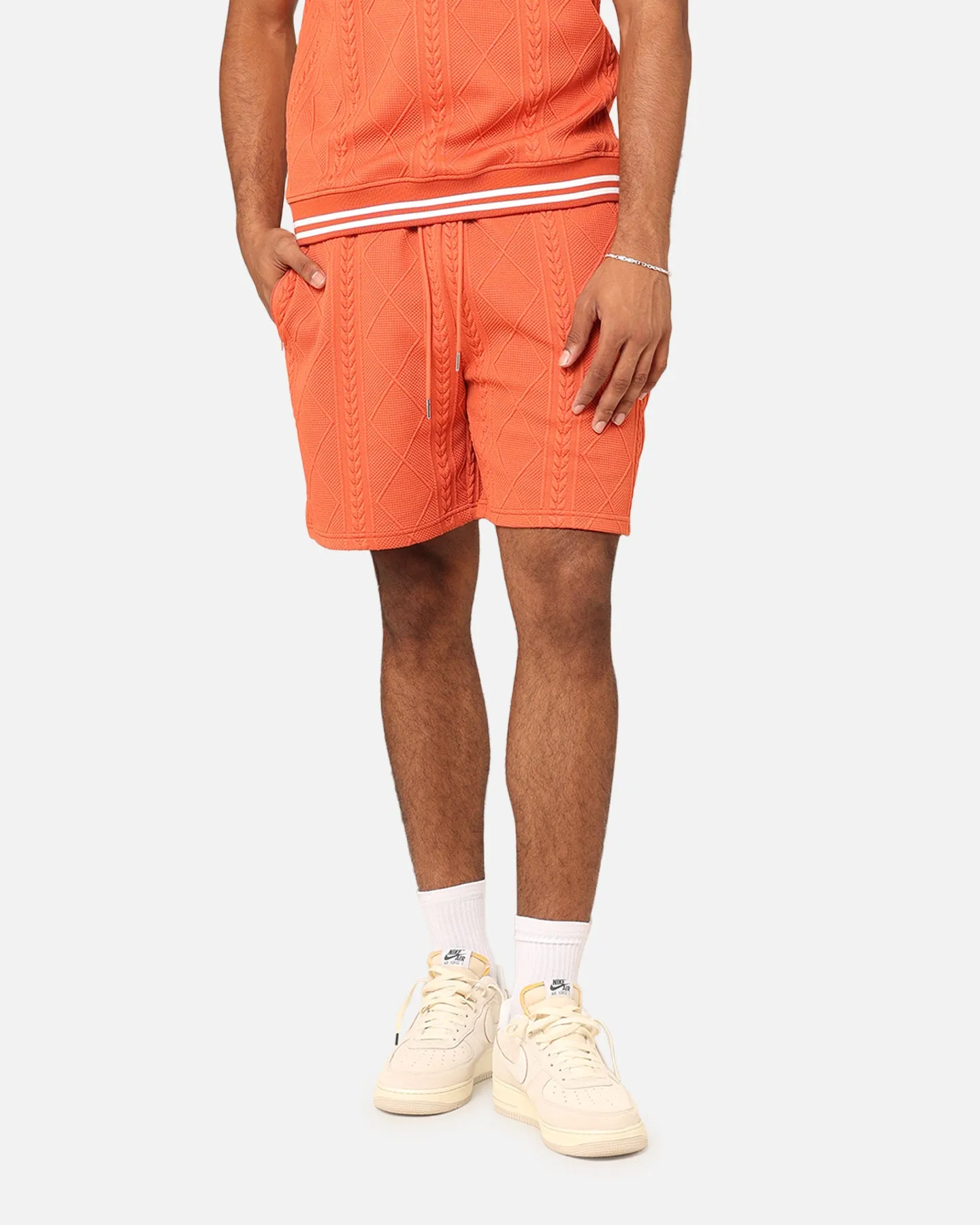 XXIII Danny Knit Shorts Bright Red