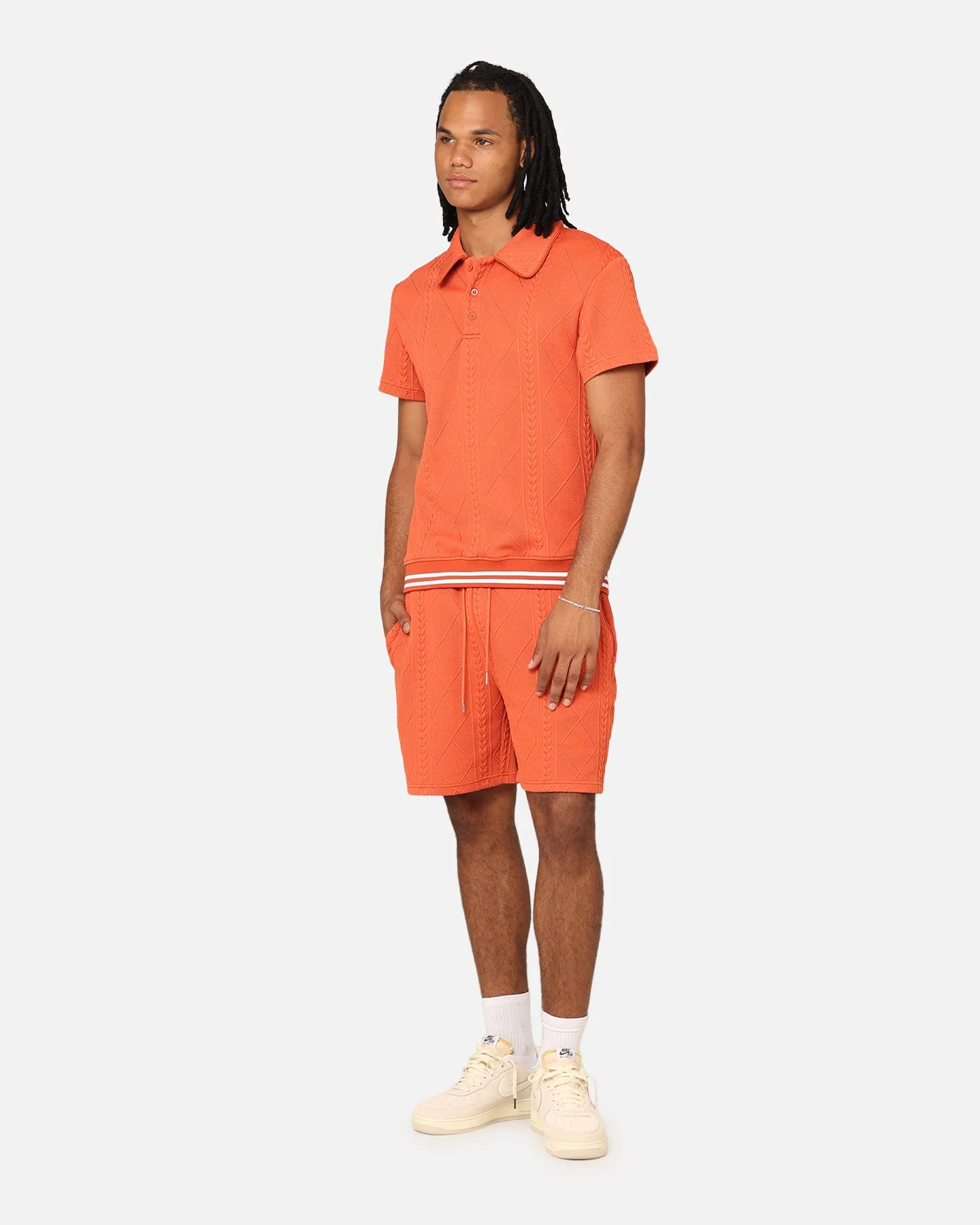 XXIII Danny Knit Shorts Bright Red
