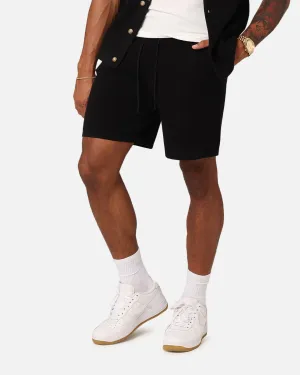 XXIII Zyair Knit Rib Shorts Black